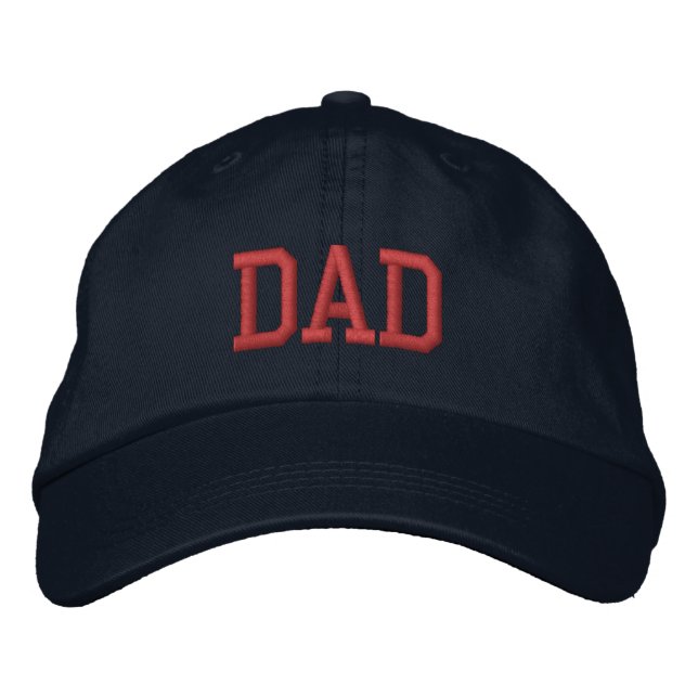 Pappa Embroired Baseball Hat Broderad Keps (Framsida)