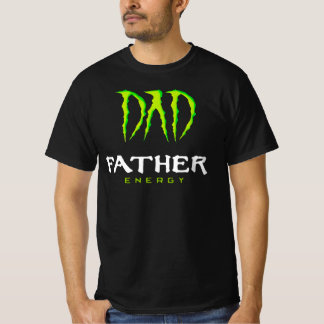 Pappa energimonster Lycklig Far i Far i Tshir T Shirt