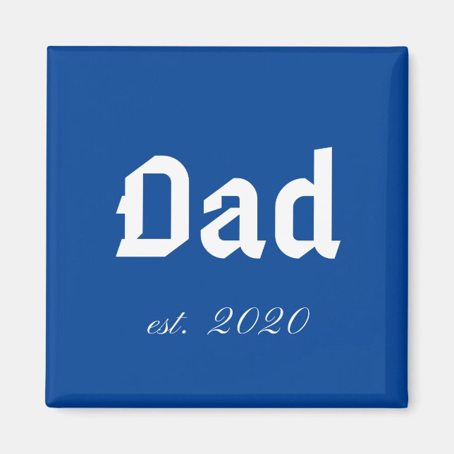 Pappa est. 2020 magnet (Framsidan)