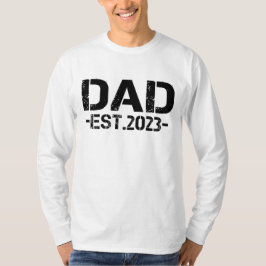Pappa Est 2023 T-Shirt