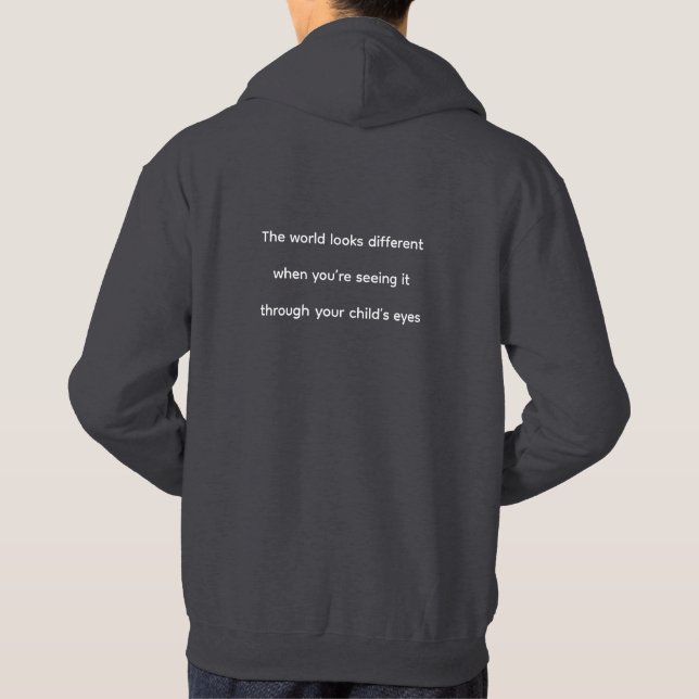 Pappa est.2026 hoodie (Baksida)