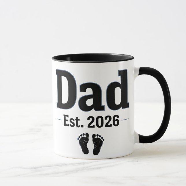 Pappa Est 2026 Mugg (Höger)