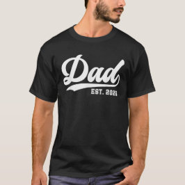 Pappa Est 2026 Uppflyttad Till Pappa 2026 Pappa 20 T Shirt