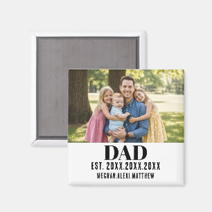 Pappa Est. År Namn Modern Skrift Vit Magnet
