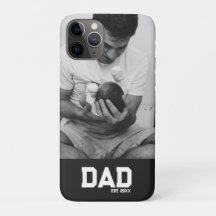 Pappa Est Foto Svart & Vitt År Fars Dag