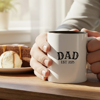 Pappa Est Två-Tonad Mugg
