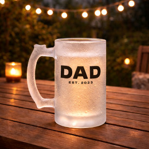 Pappa Established Present till Pappa Frostad Glas Frostat Ölglas
