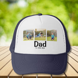 Pappa etablerad 3 foto keps