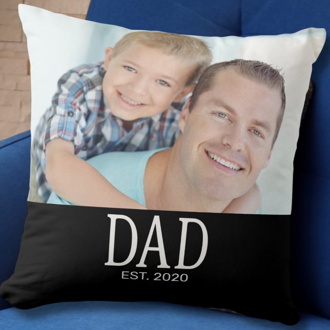 Pappa etablerad foto kudde (Skapare uppladdad)