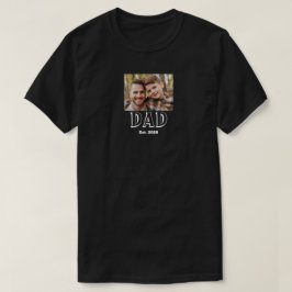 Pappa etablerad Foto T Shirt