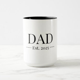 Pappa etablerade 2025 mugg