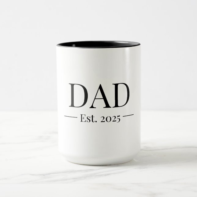 Pappa etablerade 2025 mugg (Center)
