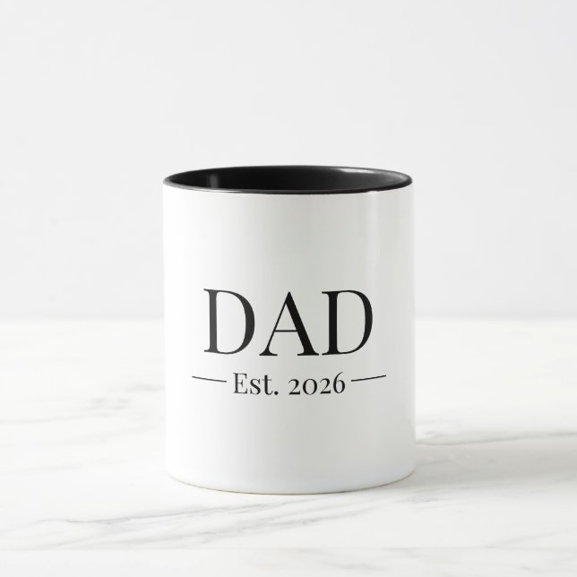 Pappa etablerade 2026 mugg (Center)