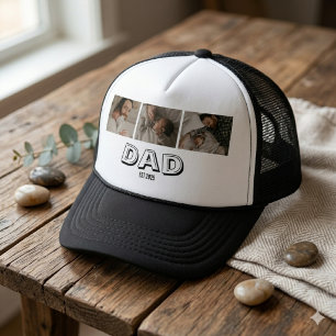 Pappa etablerade 3 Foto Present Faderns Minne Keps