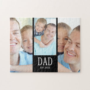 Pappa etablerade 3 foto-pussel pussel