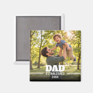 Pappa etablerade faderskapsgåva magnet
