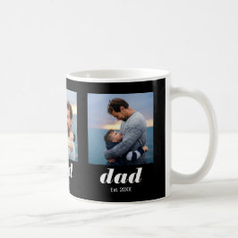 Pappa etablerade modern 3 foto kaffemugg