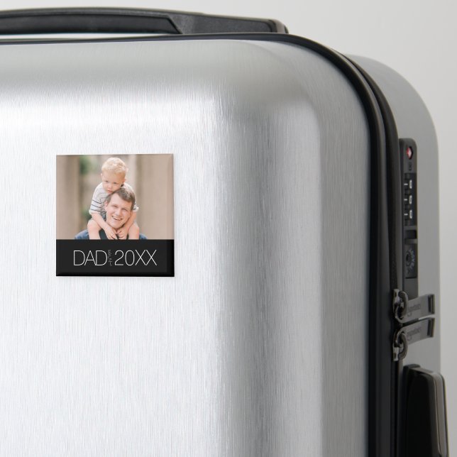 Pappa etablerade modern skriptmagnet magnet (In Situ (Luggage))