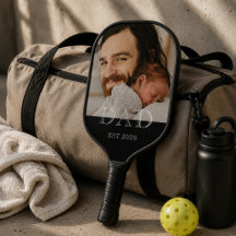 Pappa etablerade modern svart foto