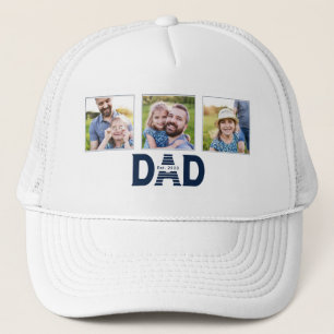 Pappa etablerade modernt kul 3 foto keps