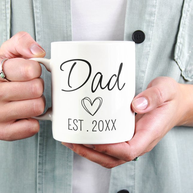 Pappa etablerade mugg Anpassad ny pappa faderprese (Skapare uppladdad)