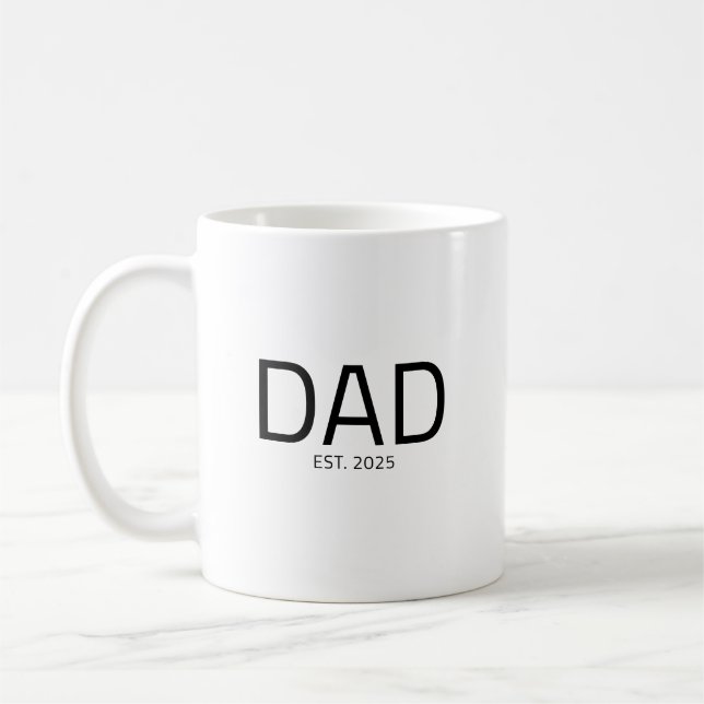 Pappa etablerade ny faderskapspresent kaffemugg (Vänster)