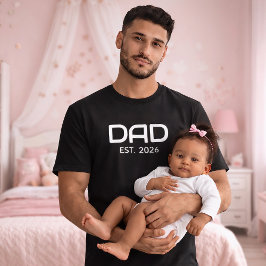 Pappa etablerade ny födelsedagspresent till pappa t shirt
