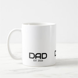 Pappa etablerade ny pappagåva kaffemugg