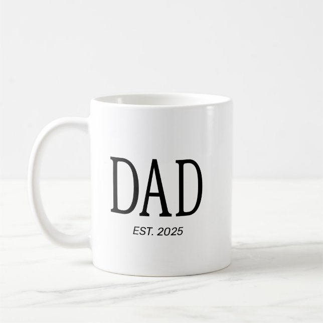 Pappa etablerade Ny pappagåva  Kaffemugg (Vänster)