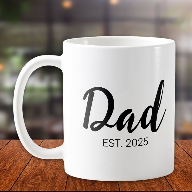 Pappa etablerade Ny Pappagåva  Kaffemugg (Skapare uppladdad)