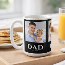 Pappa etablerade svart 3 foto