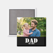 Pappa etablerat år foto minnessaker