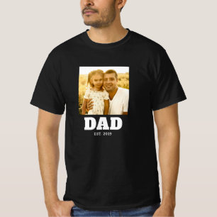 Pappa Etablerat År Foto T-Shirt