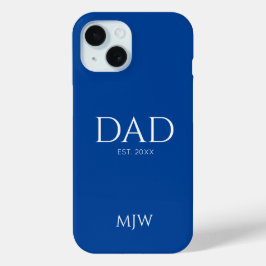 Pappa Etablerat Blue Monogram