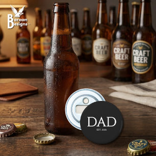 Pappa Etablished Classic Caps Svart Flasköppnare