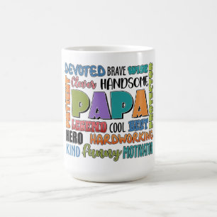 Pappa: Ett arv av styrka och Kärlek Kaffemugg