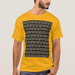 Pappa Fantastisk Ethnic African Art Orange T Shirt