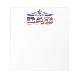 Pappa far, en naturlig född pappa anteckningsblock