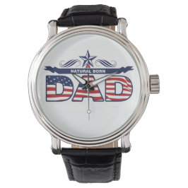 Pappa far, en naturlig född pappa armbandsur