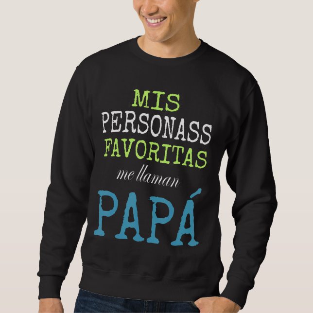 Pappa Far Far-dagen Far,, bästa Pappa, Pappa, 5:5 Lång Ärmad Tröja (Framsida)