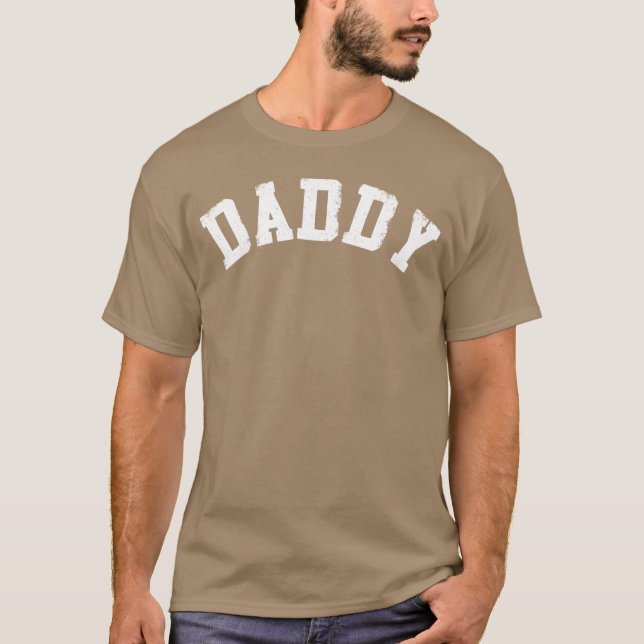 Pappa Far Gift Usedlook T Shirt (Framsida)