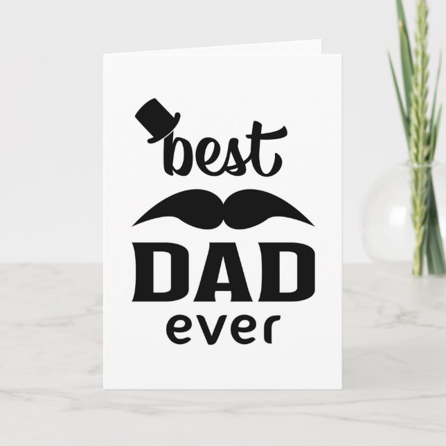 Pappa Far Pappa Best Fars dag Funny Gift Idea,  Kort (Framsida)