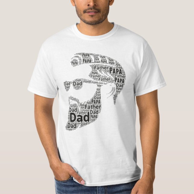Pappa Far Pappa T Shirt (Framsida)