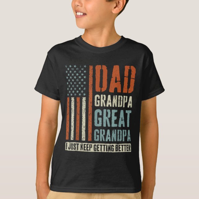Pappa Farfar Farfar  T Shirt (Framsida)
