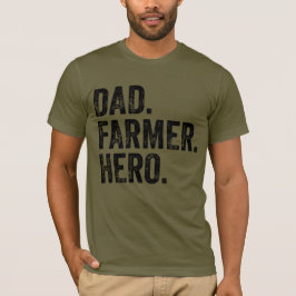 Pappa Farmer Hero Fars dag T Shirt
