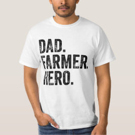 Pappa Farmer Hero Fars dag T Shirt