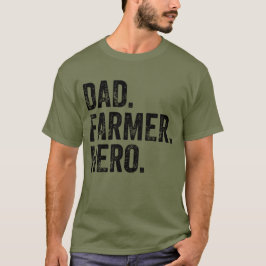 Pappa Farmer Hero Fars dag T Shirt