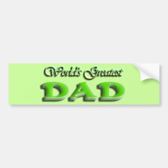 Pappa Fars dag Bildekal (Framsidan)