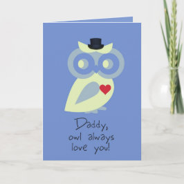 Pappa Fars dag Card Kort