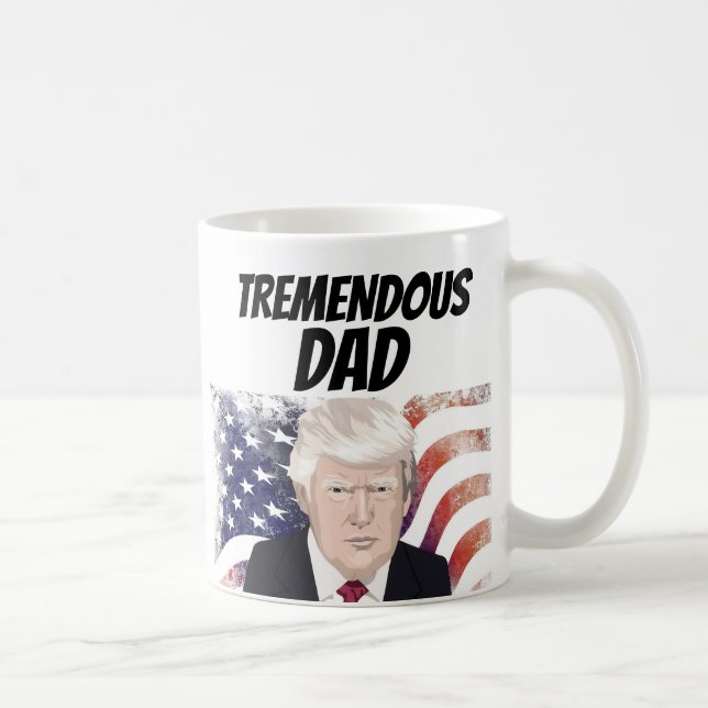 PAPPA FARS DAG DONALD TRUMP COFFEE MUGG (Höger)